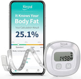 Slimpal Smart Body Tape Measure, FSA HSA Eligible Approved Measuring Tape for Body Measurements Device, Retractable Bluetooth Monitoring Body Fat BMI Tool for Fitness Shape & Weight Loss - Showlu Well Nation Store